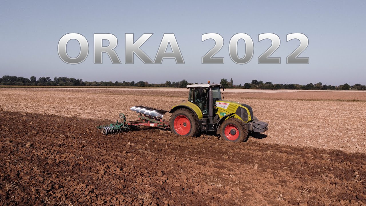Orka pod rzepak!✔Orka 2022✔☆ Claas axion 810 & Kverneland 5 - GRM✔☆
