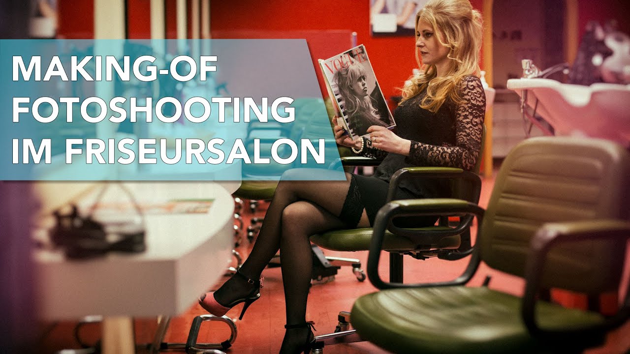 Making-of Fotoshooting im Friseursalon - Zipfografie Folge 10