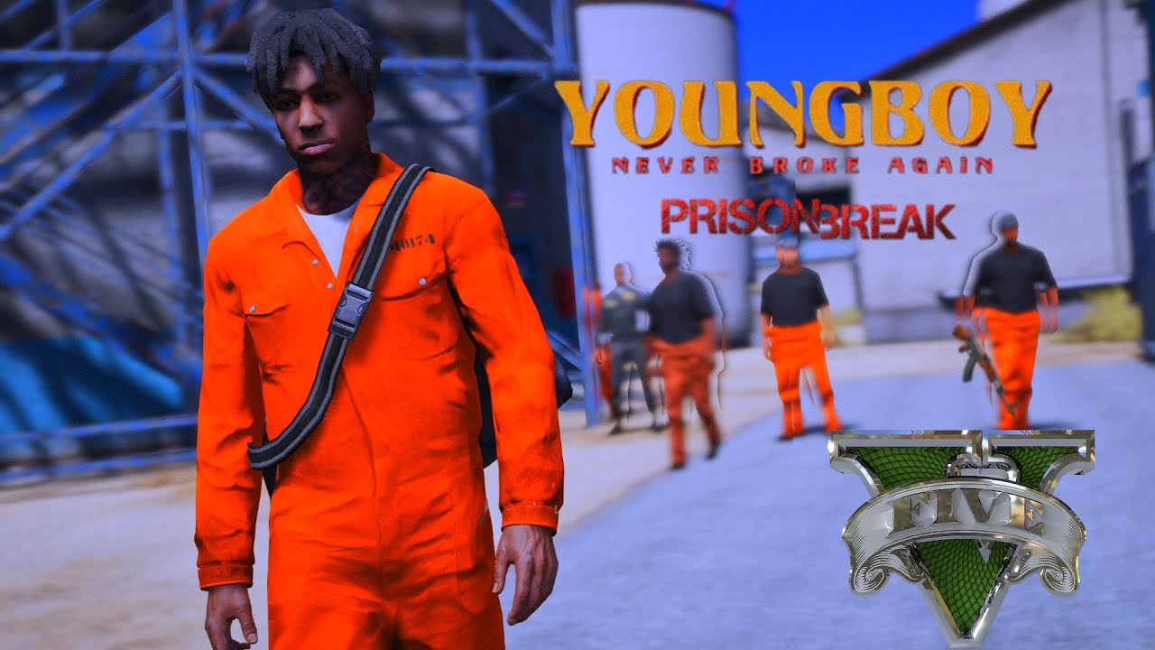 Побег из тюрьмы NBA Young Boy | Мини-фильм GTA V | GTA 5 PC 4K 60FPS