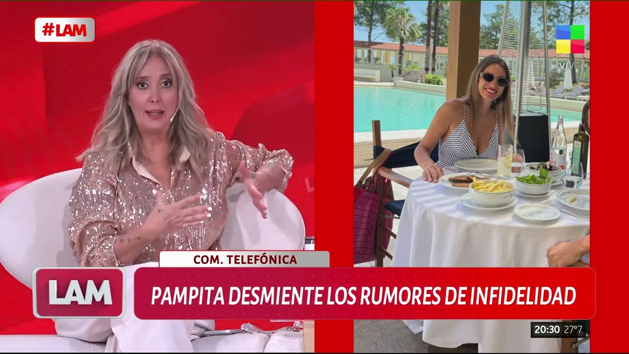 🔴 PAMPITA DESMIENTE LOS RUMORES DE INFIDELIDAD