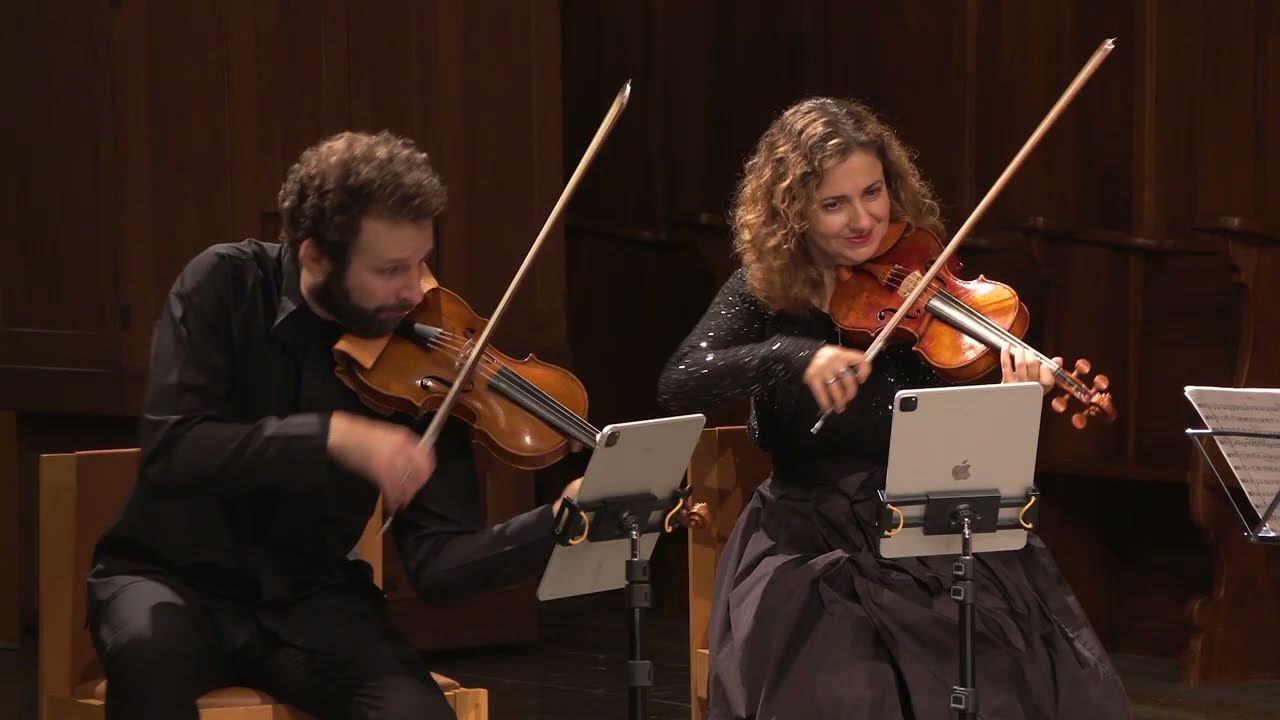 Robert Schumann   Piano Quintet, Op. 44 - Gringolts Quartet & Els Biesemans
