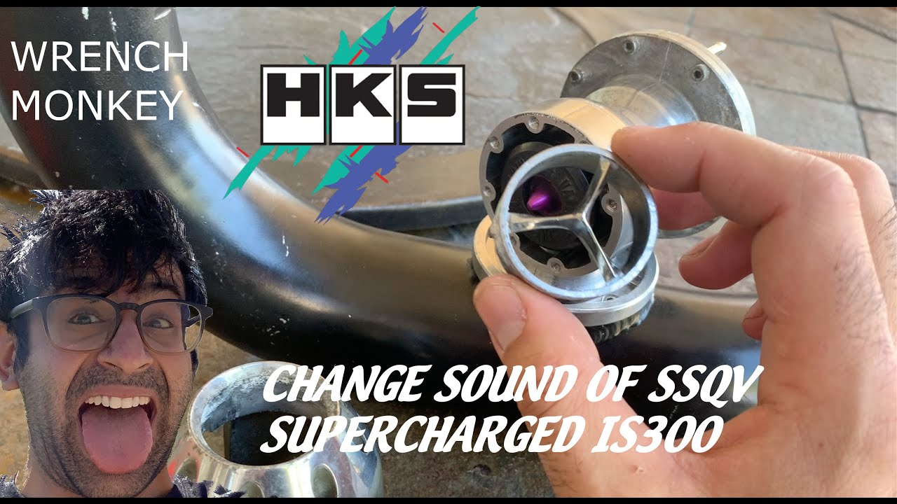 Making Fun Noises with the HKS SSQV | Supercharged IS300 2JZGE