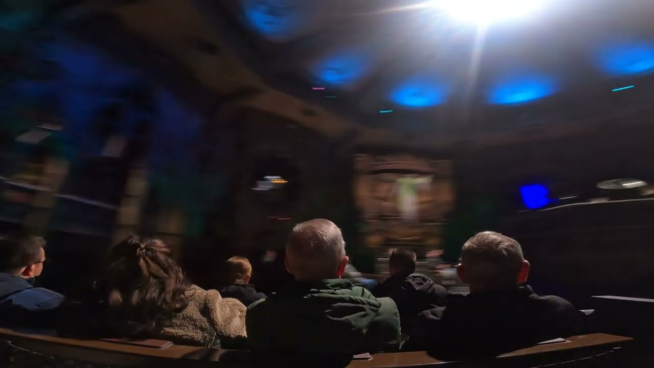 Efteling Danse Macabre Bench 2 Row 3 POV December 2024 (Darkride)