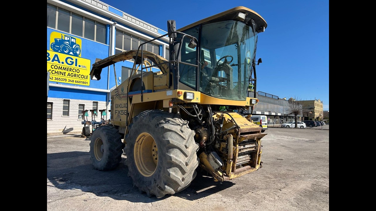 Trincia semovente New Holland FX 58 Belgium