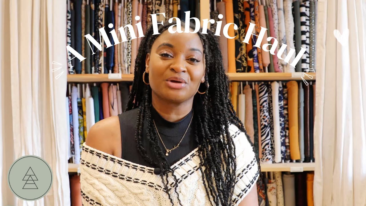 A Mini Fabric Haul- with Sewing Plans