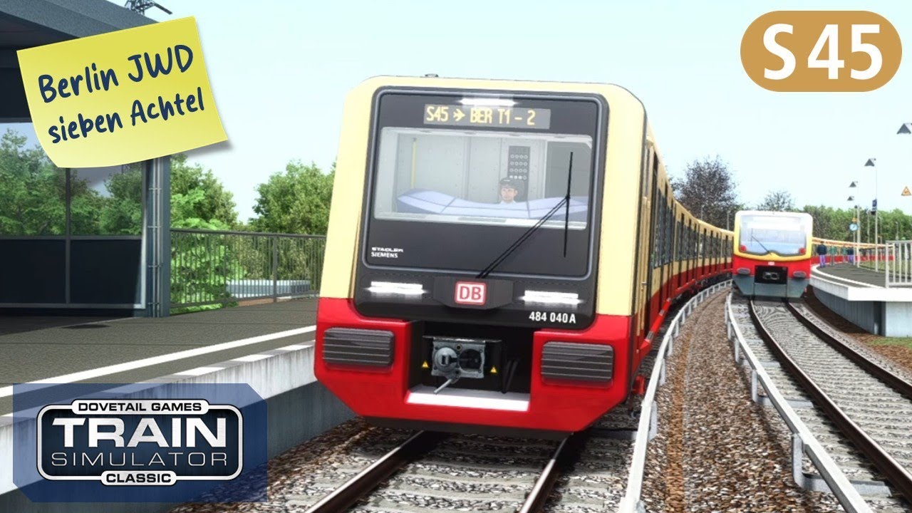 Vom Ring zum Flughafen (QD) | Berlin JWD 7/8 | S45 | BR 483/484 | TS Classic