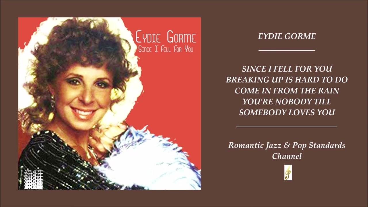 EYDIE GORME ~ SONGS FROM SINCE I FELL FOR YOU ALBUM - PART I - 1981