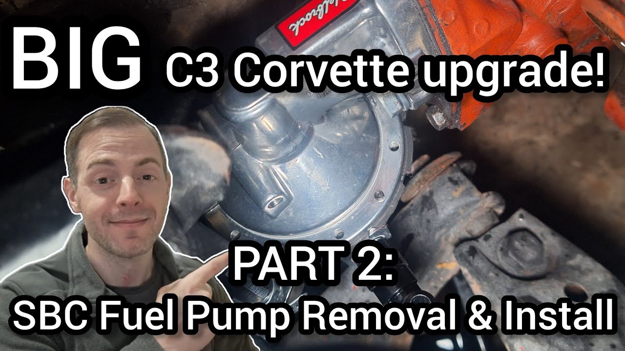 My C3 Corvette gets a BIG upgrade! PART 2: Fuel Pump Removal & Install