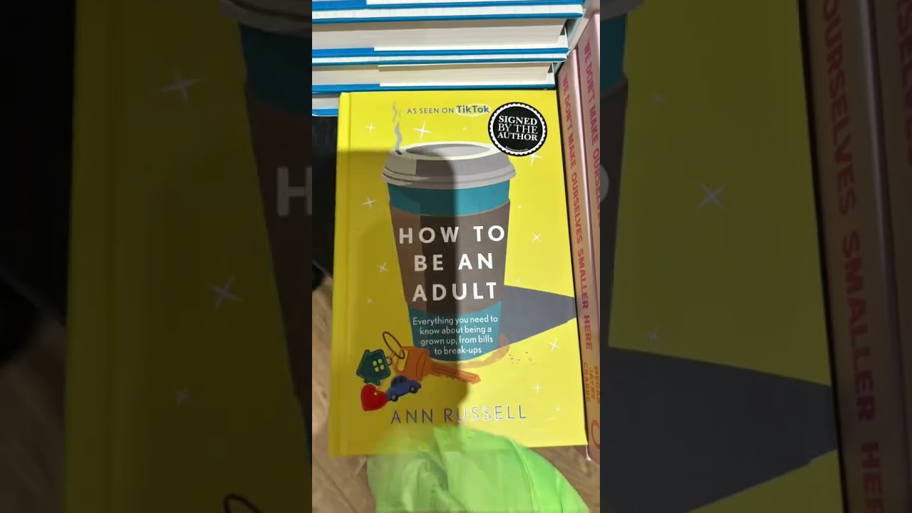 I'm a best selling author! | How to be an Adult