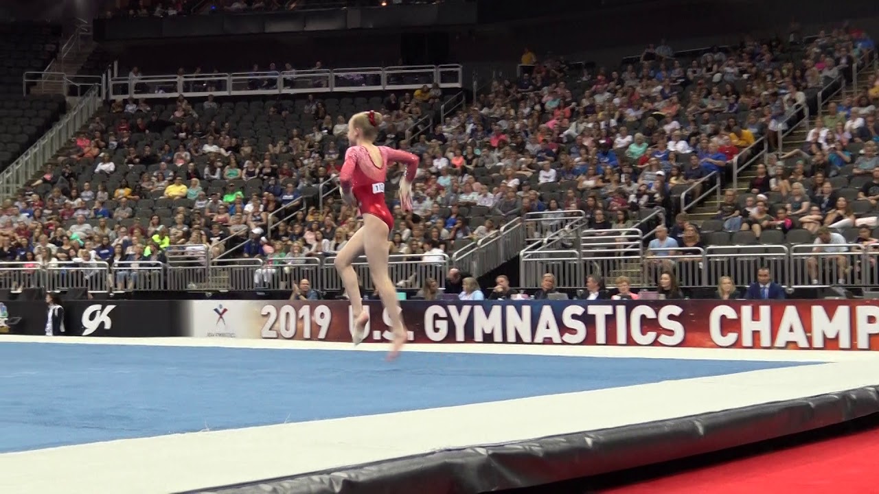 Lilly Lippeatt – Floor Exercise – 2019 U.S. Gymnastics Championships – Junior Women Day 2