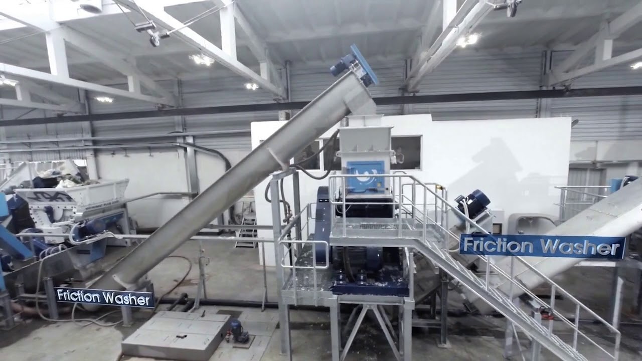 Lindner Turn Key Recycling Wash Line