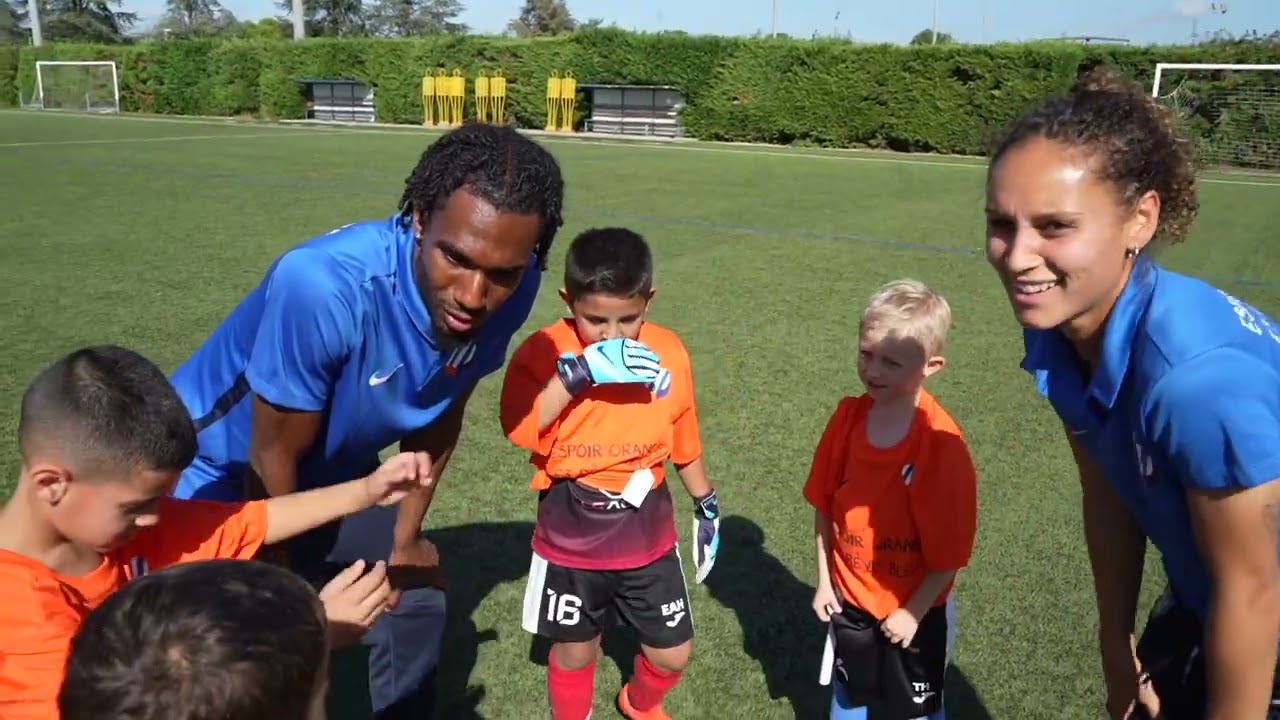 🧡  𝐂𝐨𝐚𝐜𝐡𝐌𝐇𝐒𝐂 avec les U8 Atlas Paillade et U8 Saint-Martin de Valguagues