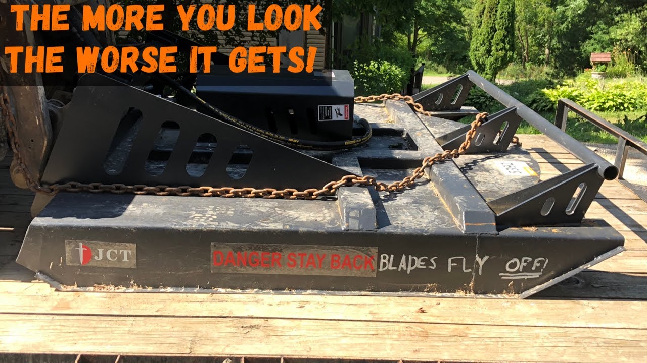 BUYER BEWARE: Generic Auction Brush Cutter Inspection & Repair (Brand new JCT)
