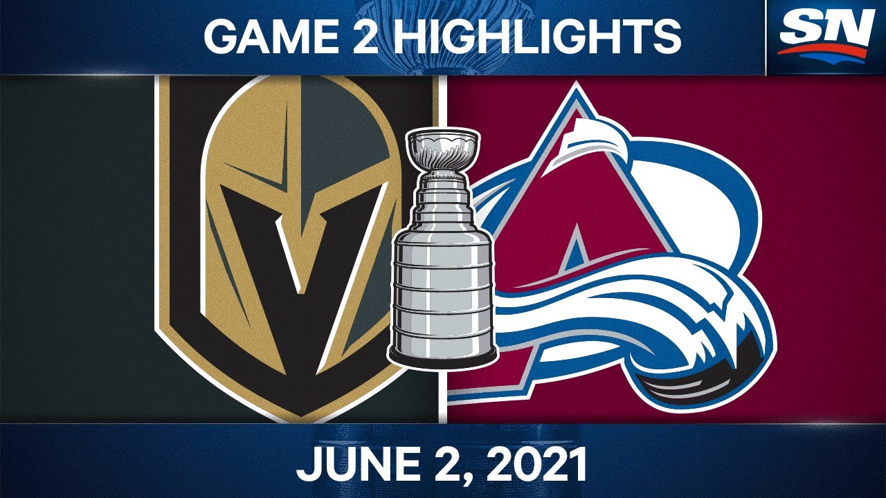 NHL Game Highlights | Golden Knights vs. Avalanche, Game 2 - June 2, 2021