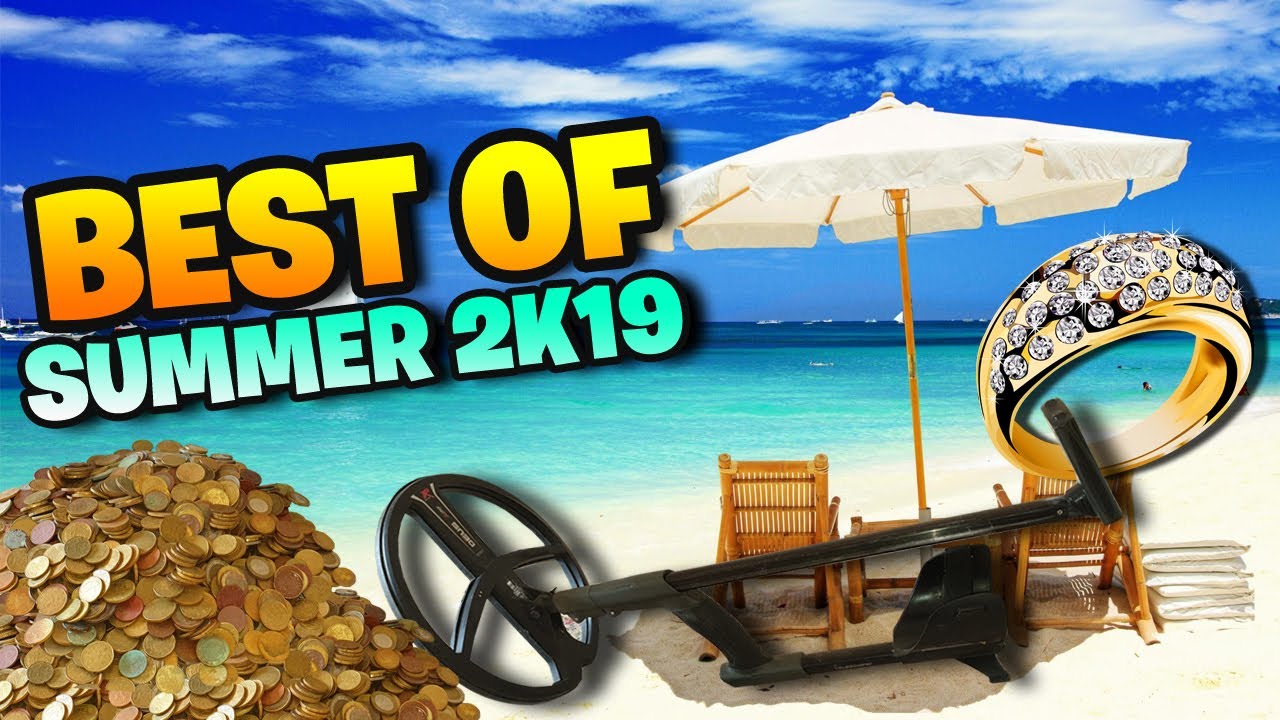Migliori ritrovamenti di agosto col metal detector in spiaggia