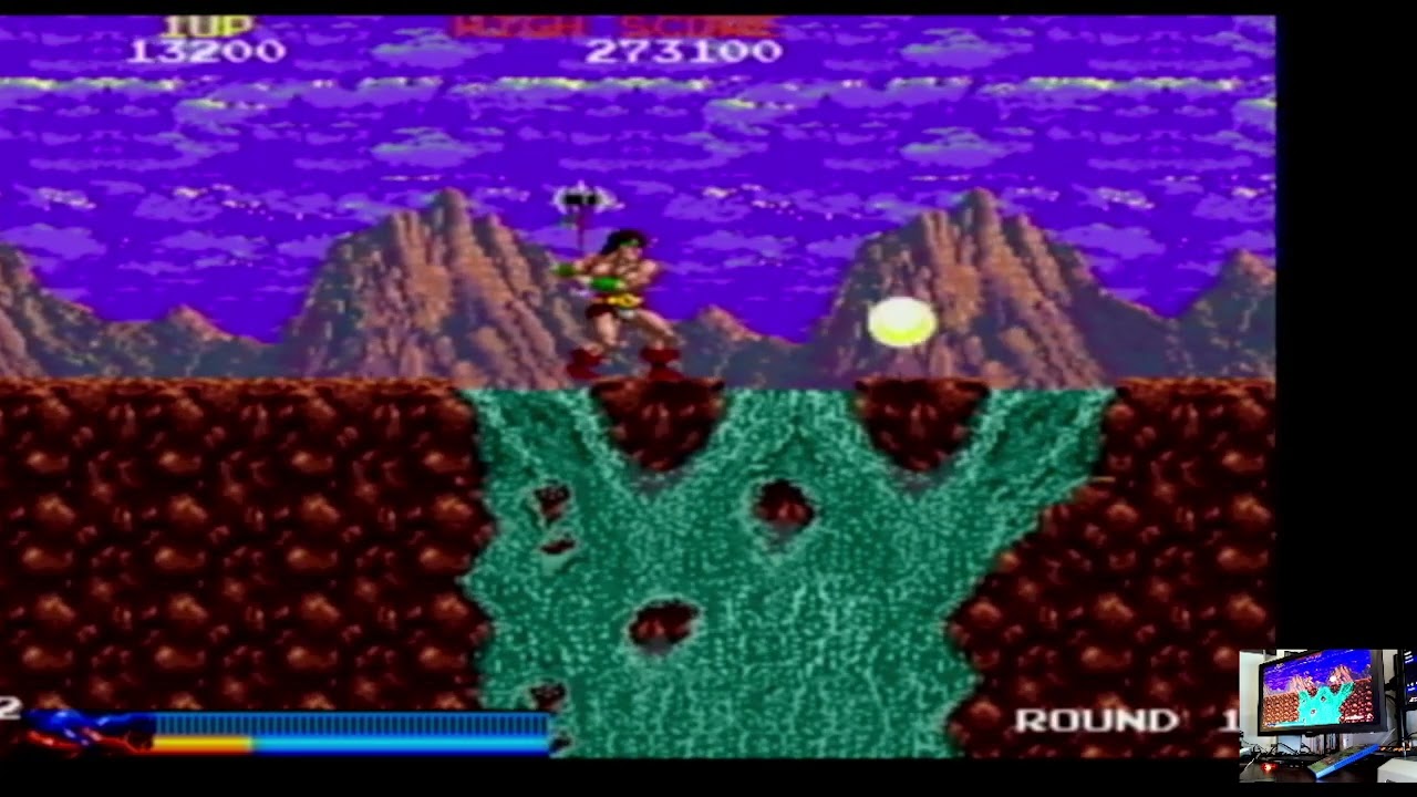 Taito Legends Rastan Medium Sony Playstation 2 Original hardware