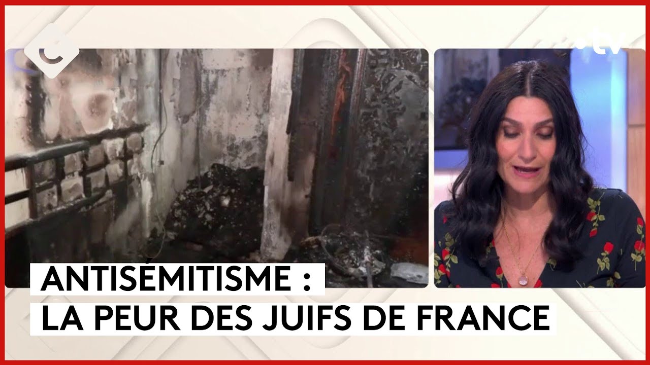 Antisémitisme : la synagogue de Rouen attaquée  - Anne Rosencher - C à vous - 16/05/2024