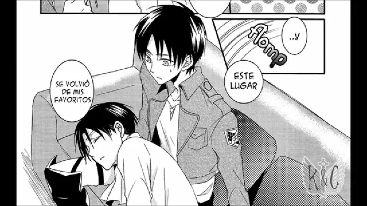 Eren x Levi Doujinshi   Nya ♥ [YAOI]
