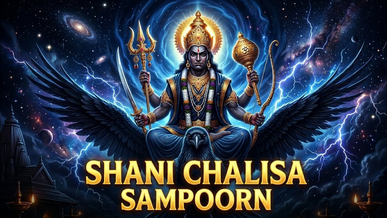 Powerful Shani Chalisa | Shani Dev Blessings Mantra | संपूर्ण शनि चालीसा | शनि दोष दूर करने वाला पाठ