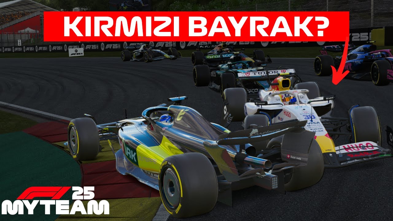 SPA'da ZAFER Elimden Alındı mı? | F1 25 MyTeam #12