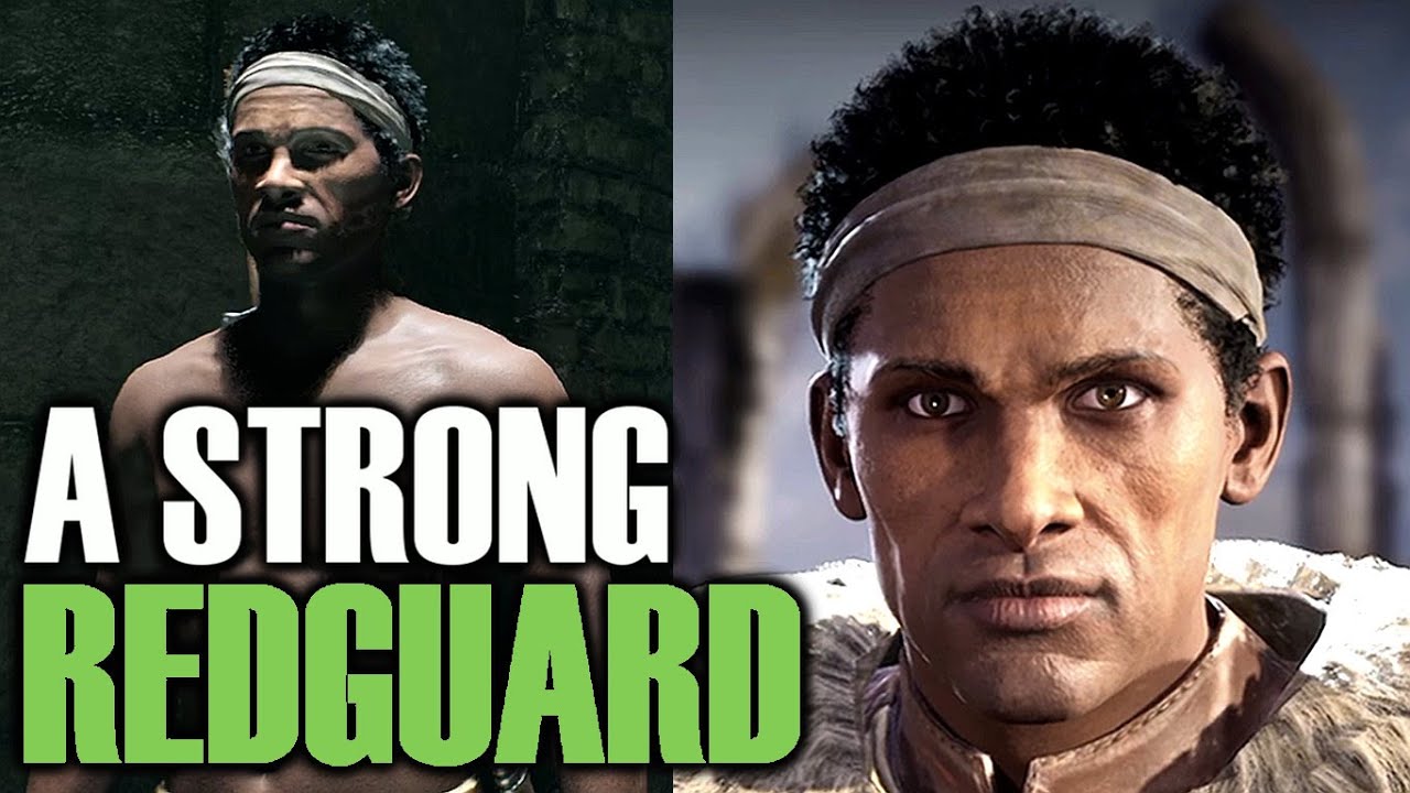 Make a Strong Male Redguard in OBLIVION REMASTERED