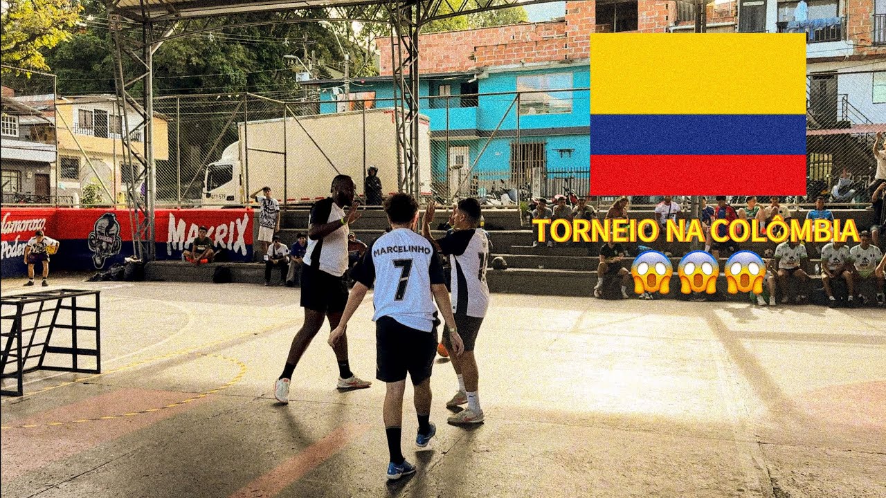FOMOS JOGAR UM CAMPEONATO DE 3v3 NA COLÔMBIA 😱🇨🇴 - primeiro vlog do canal - 