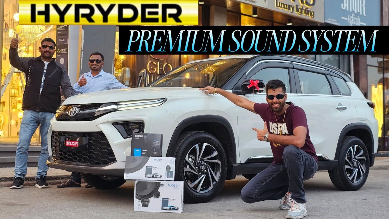 HYRYDER 2026 BASE MODEL UPGRADED BETTER THAN TOP MODEL WITH TOP GEAR INTERIOR &  AUDISON AUDIO..!!