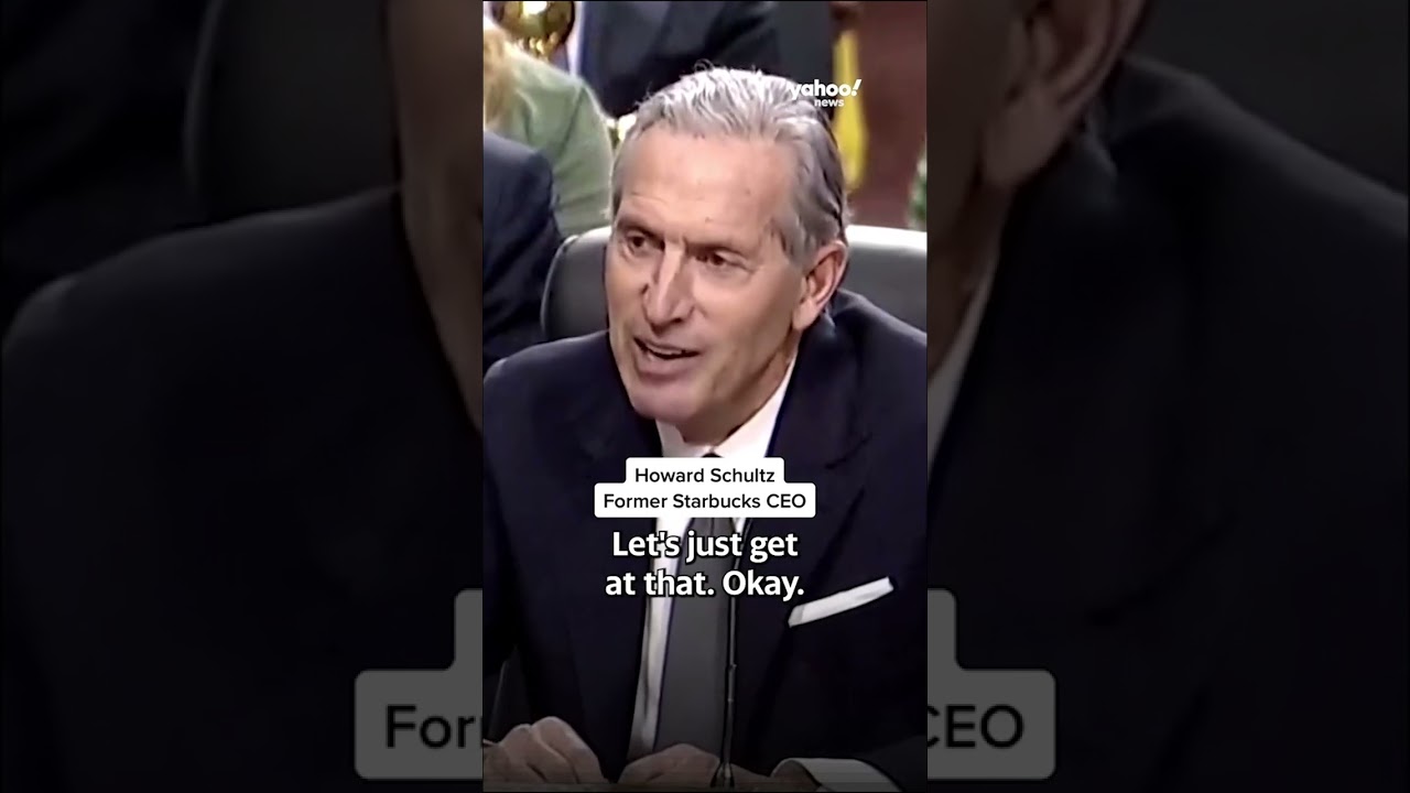 Former Starbucks CEO Howard Schultz on his billions: 'No one gave it to me' #shorts