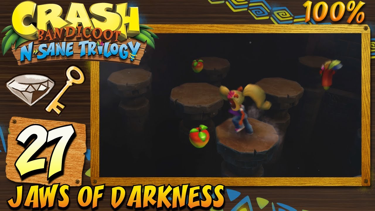 Crash Bandicoot : N. Sane Trilogy (ITA)-27- Jaws of Darkness [100%] - CHIAVE 2