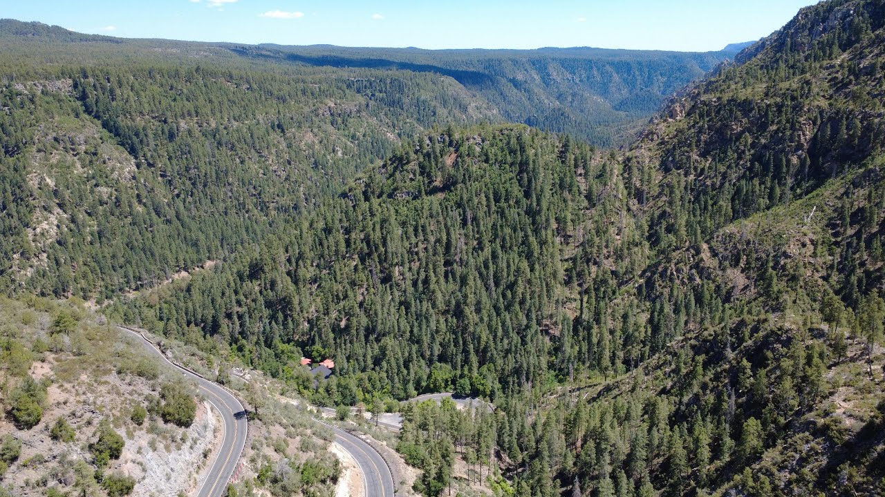 Oak Creek Canyon AZ 89A - DJI Mini 4k