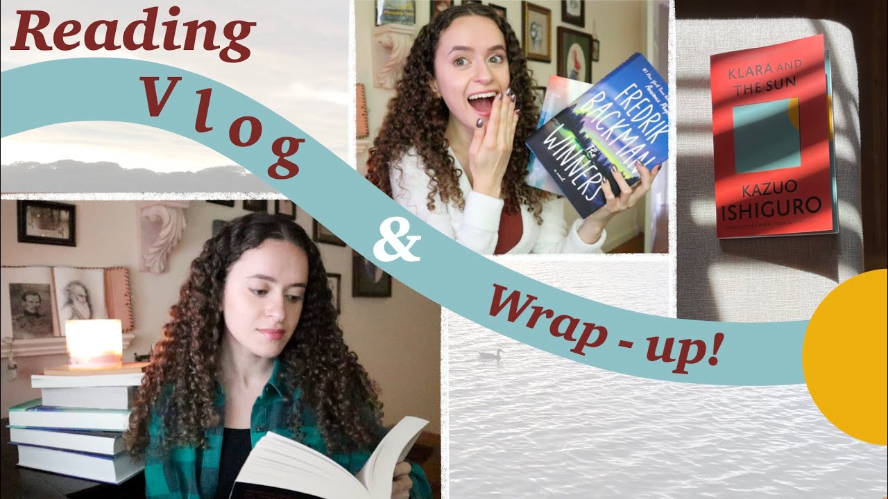 Vlog 📖 reading, book shopping, and wrap-up!