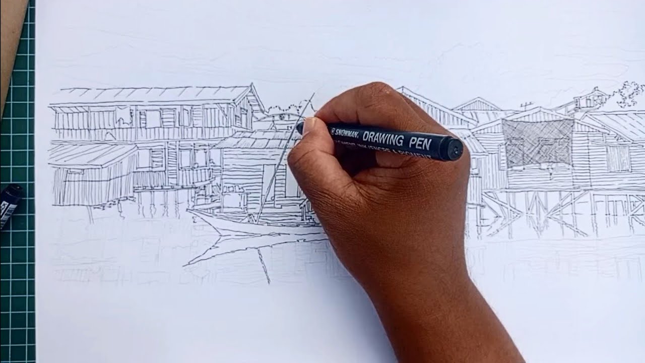 Fasad rumah tepian sungai ( Part II )