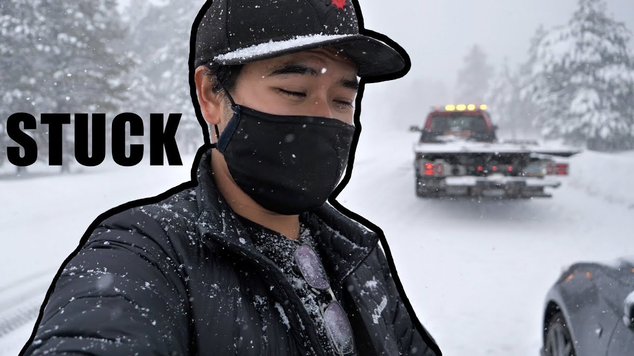 Her Email Made Me Drive 500 Miles & I got Stuck in a Snow Storm in ARIZONA TRAVEL VLOG