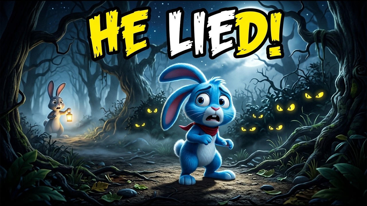 Scary! Blue Rabbit Lied to Mom and Vanished!