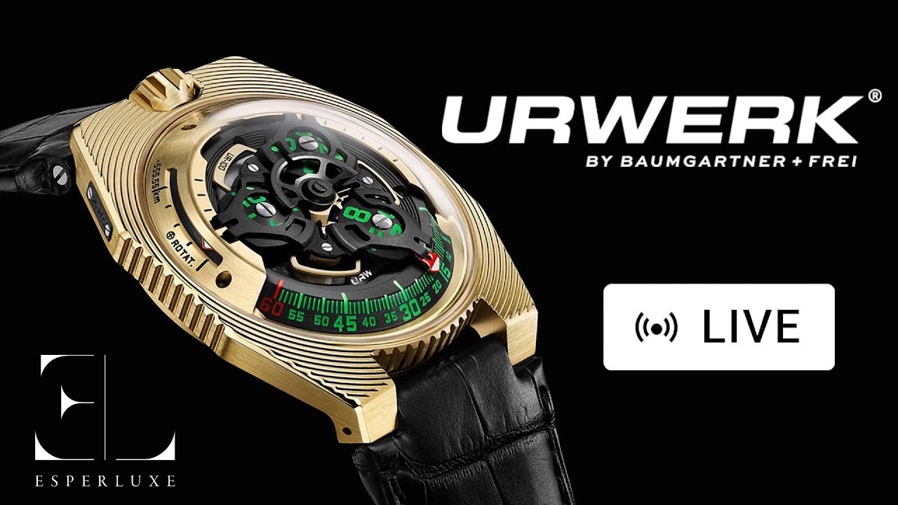 LIVE: URWERK UR-100 Electrum, Martin Frei & More Geneva Watch Days 2021
