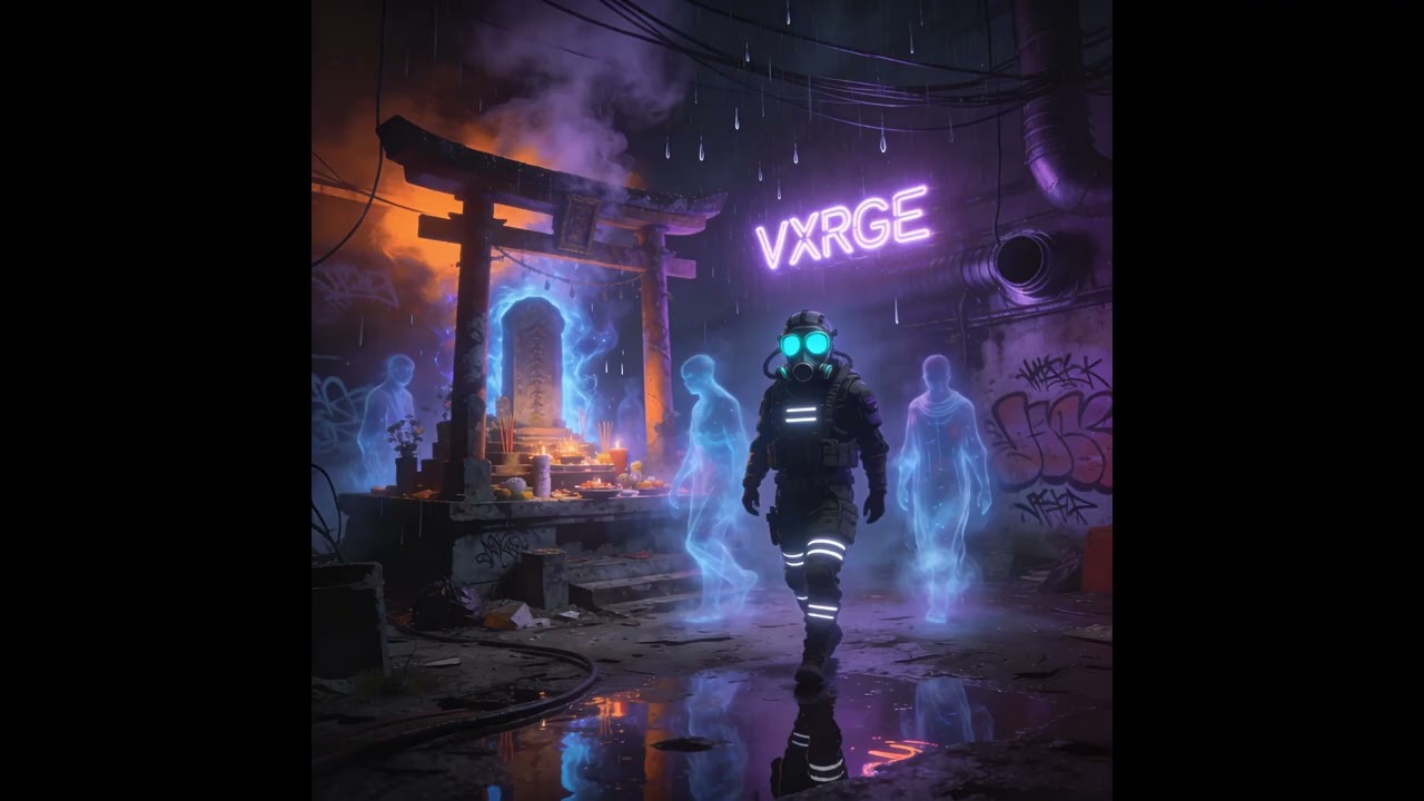 Dark Cyberpunk Ambient | GHOST WIRE | Dystopian Synthwave Noir | Full Album