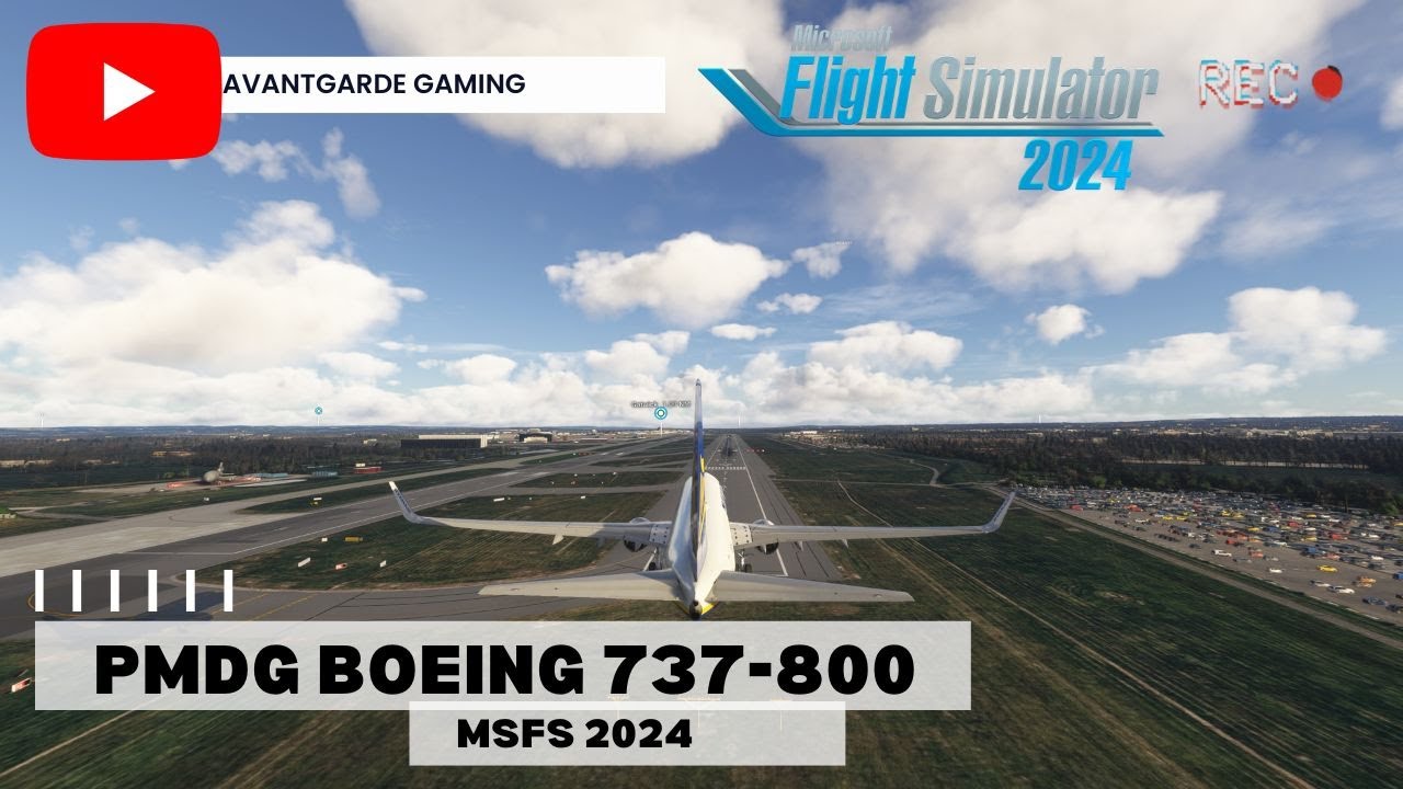 PMDG 737-800 | Dublin → London Gatwick  Full Flight | Crosswinds, GSX & FSRealistic | MSFS 2024