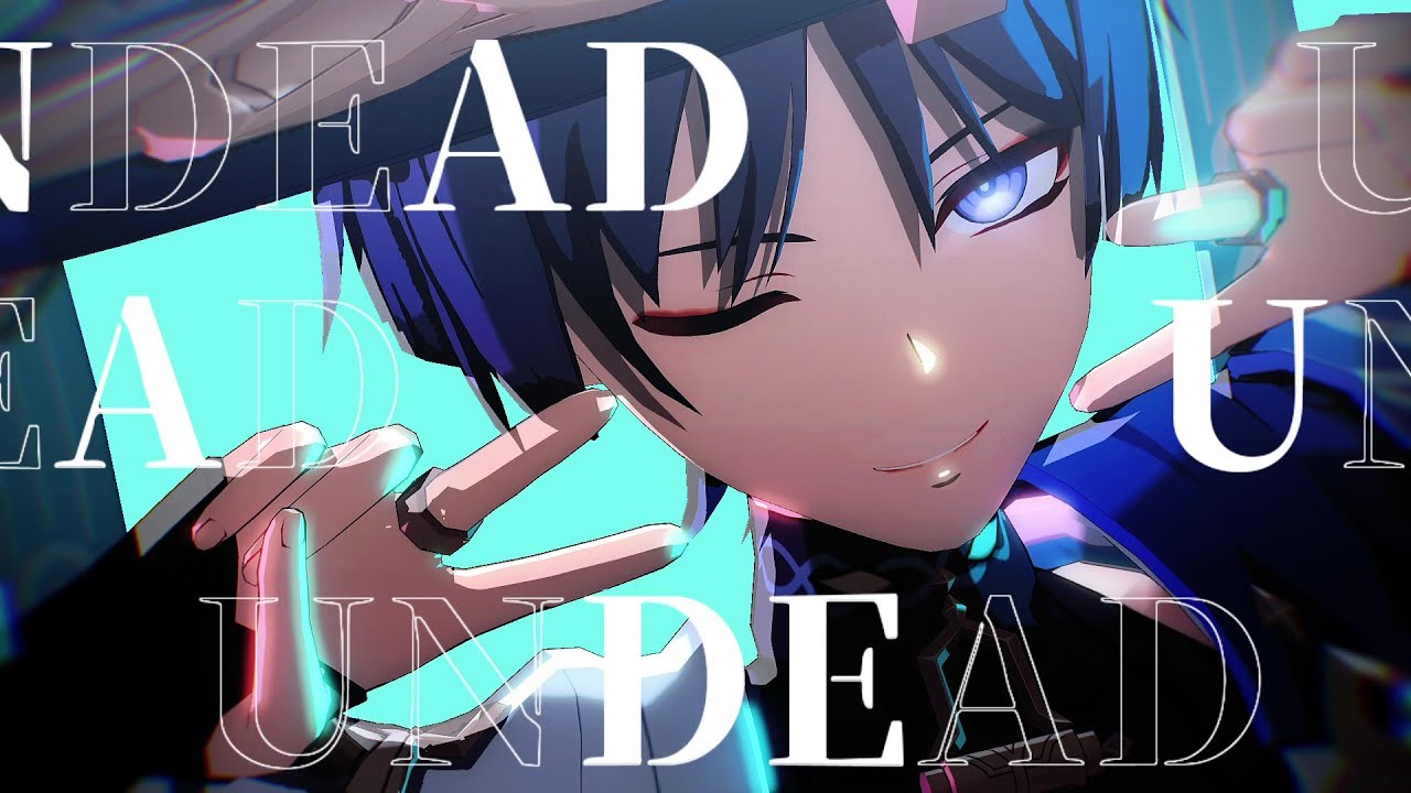 【Genshin Impact/原神MMD】UNDEAD【放浪者/散兵/傾奇者】happy birthday wanderer!!