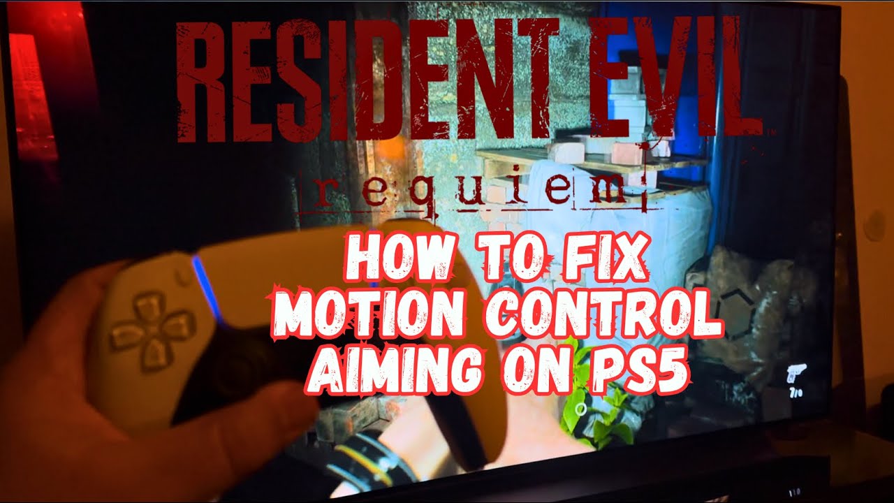 Исправлено гироскопическое прицеливание на PS5! | Resident Evil Requiem: управление движением на ...
