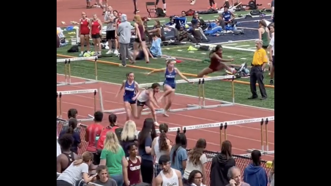 N.J. hurdler falls, pulls off amazing comeback