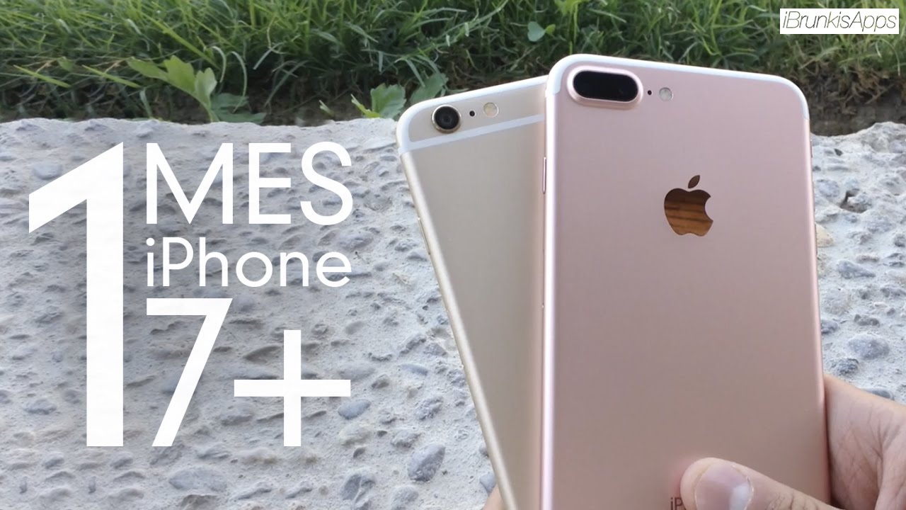 Experiencia Tras Un Mes Con El iPhone 7 Plus en español