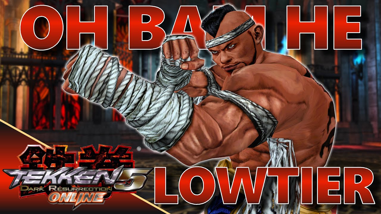 BRUCE. TEKKEN 5 DR ONLINE. КАК ИГРАТЬ?