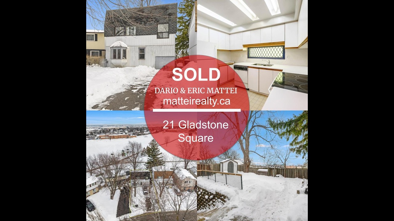 21 GLADSTONE SQUARE - DETACHED GTA HOME BACKING ON TO PARK!  MLS W12782026