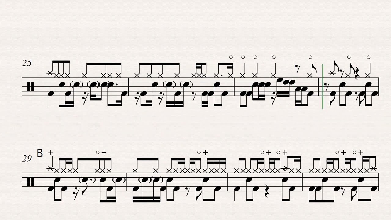 《Every Piece Matters》（Post Rock）Free Dynamic Drum Score
