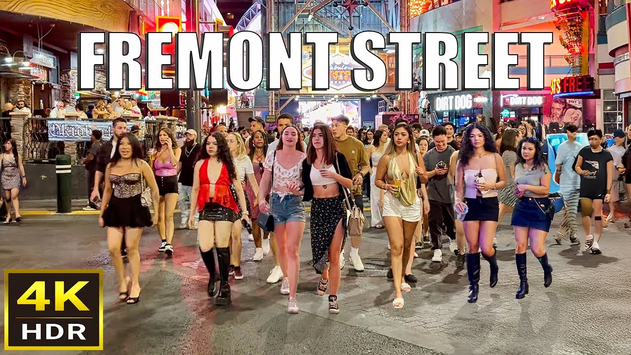 Fremont Street Las Vegas Midnight Walk - September 2025 - Downtown Las Vegas