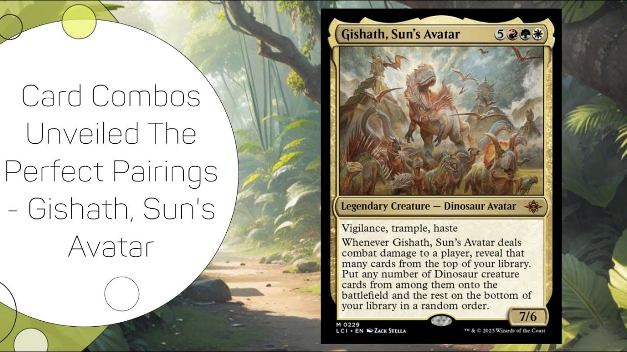 Card Combos Unveiled The Unusual Pairings - Gishath, Sun's Avatar