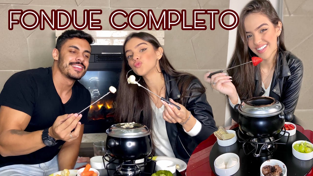 NOITE DO FONDUE SALGADO E DOCE | sugestão para o dia dos namorados