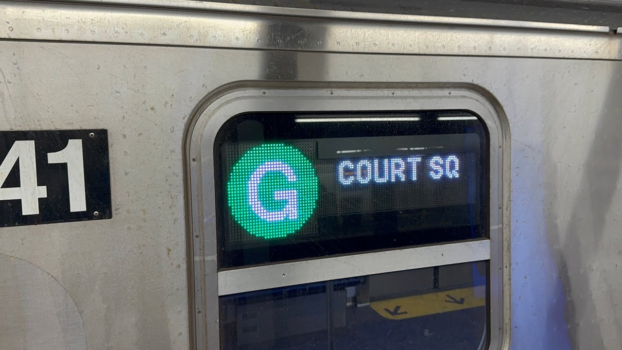 IND Crosstown Line: R211T (G) Train [Church Av to Court Square #2]
