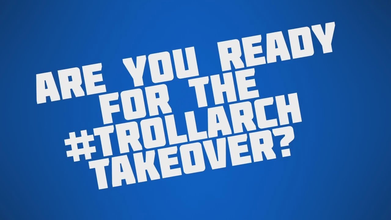 TROLL RAP MUSIC VIDEO TYPOGRAPHY