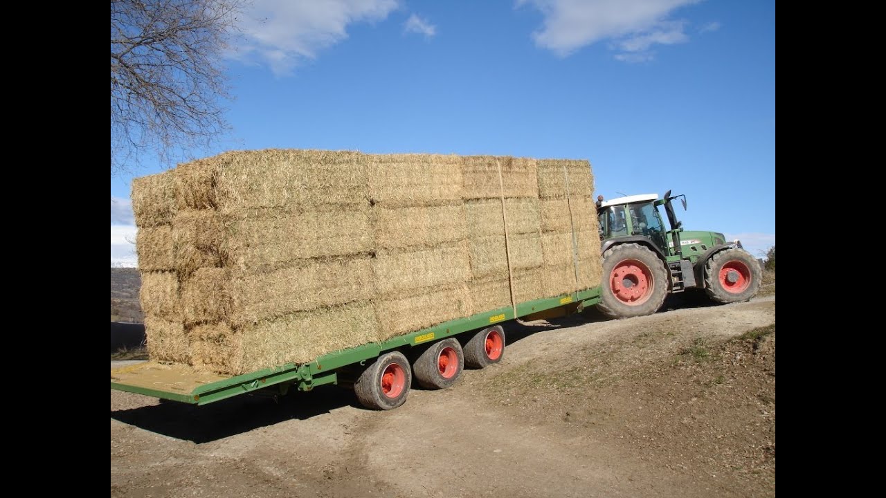 Plataforma agrícola suspensión tridem | Remolques Beguer